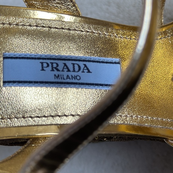 PRADA PLATFORM SANDALS,35 - Picture 6 of 9